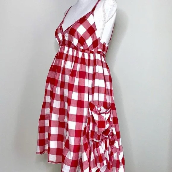 Moda International Checkered Dress